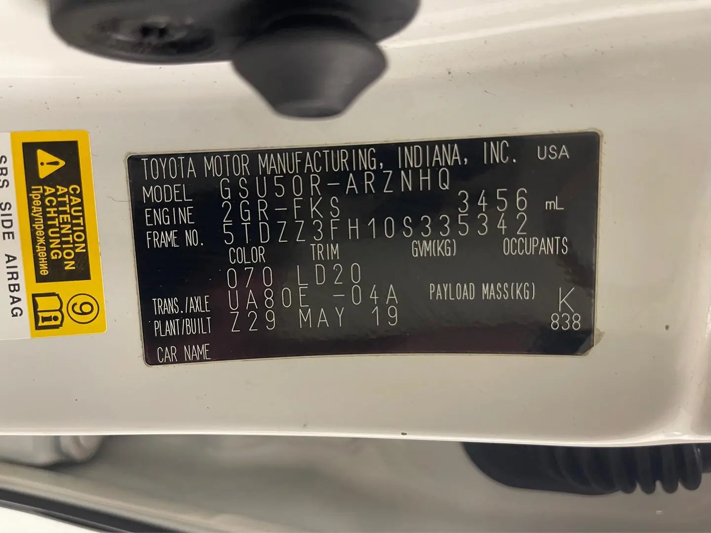 2019 Toyota Kluger Gallery Image 36