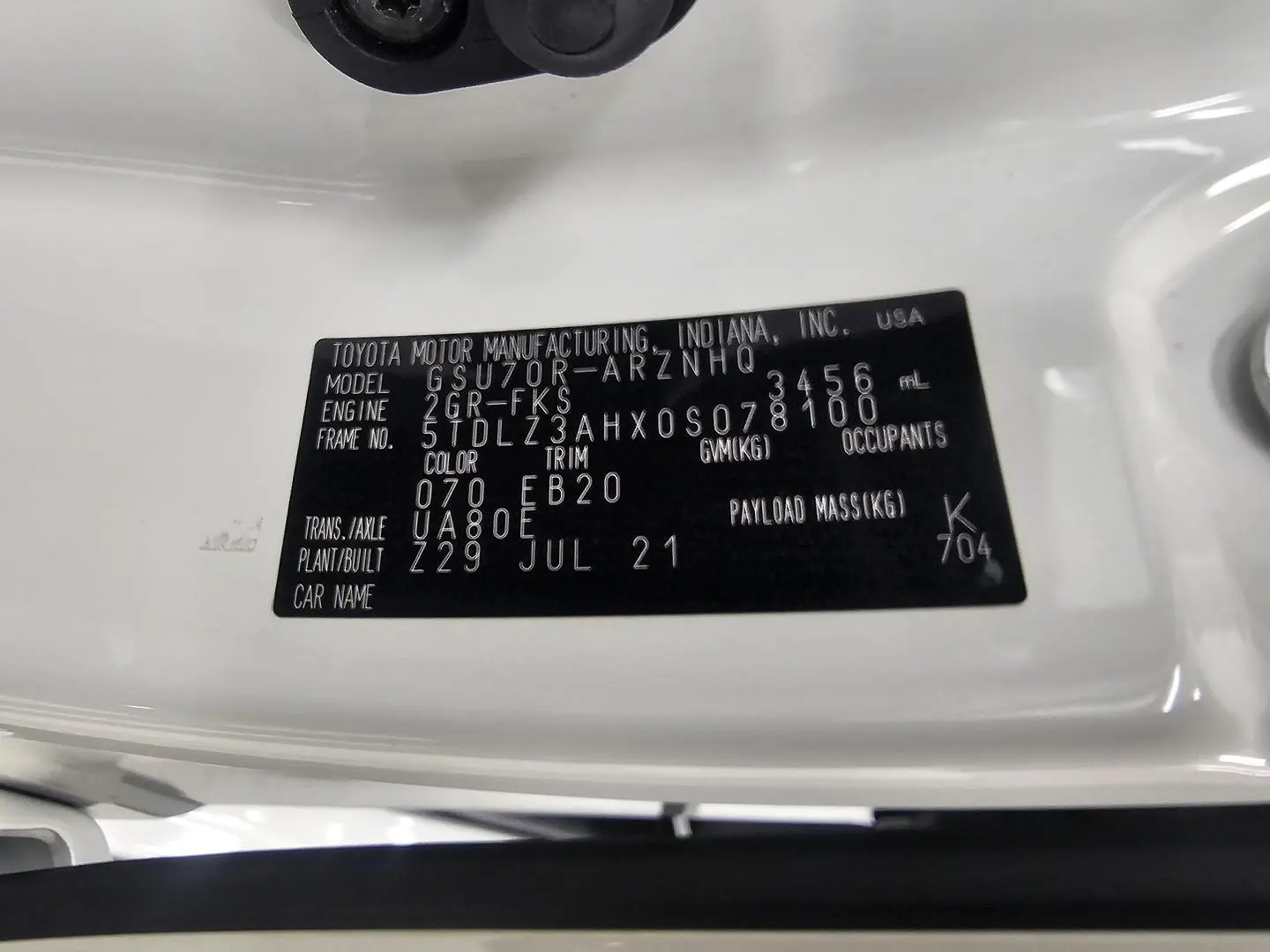 2021 Toyota Kluger Gallery Image 10