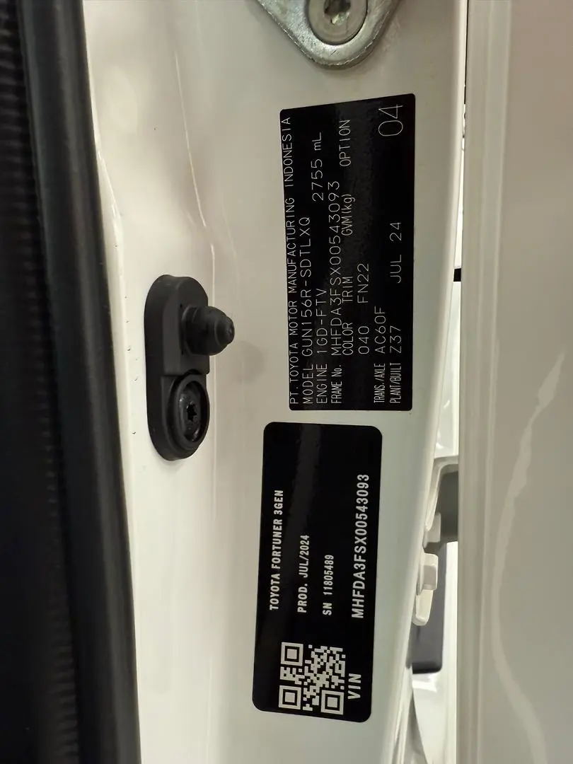 2024 Toyota Fortuner Gallery Image 11