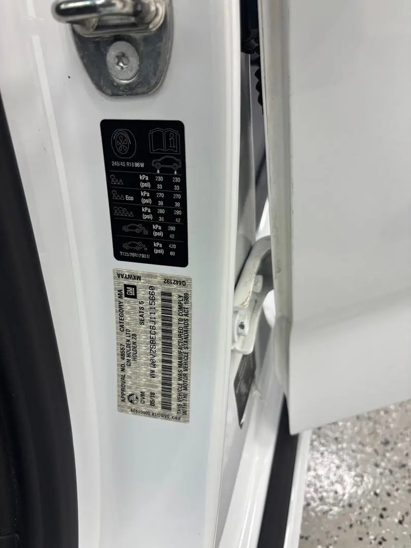 2018 Holden Commodore Gallery Image 17