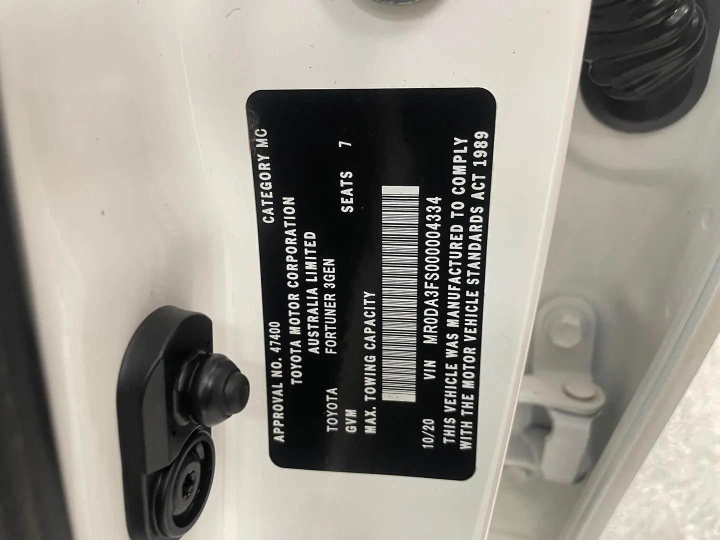 2020 Toyota Fortuner Gallery Image 30