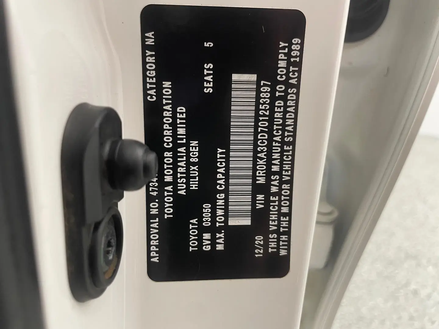 2020 Toyota Hilux Gallery Image 15