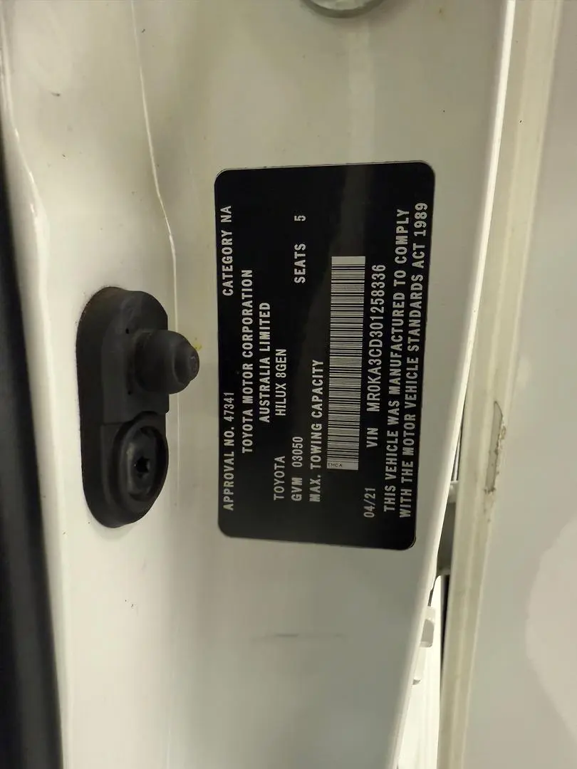 2021 Toyota Hilux Gallery Image 11