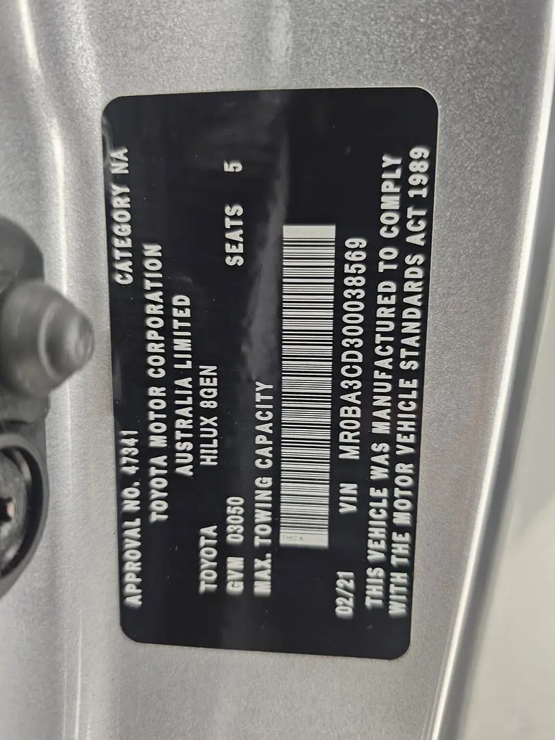 2021 Toyota Hilux Gallery Image 13