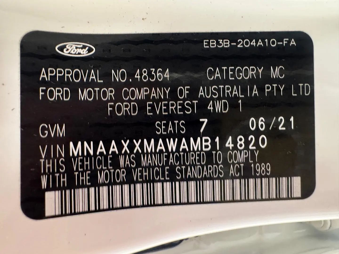 2021 Ford Everest Gallery Image 34