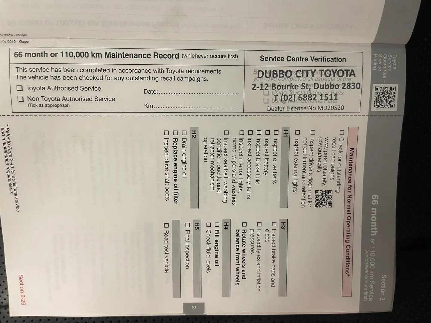 2019 Toyota Kluger Gallery Image 36