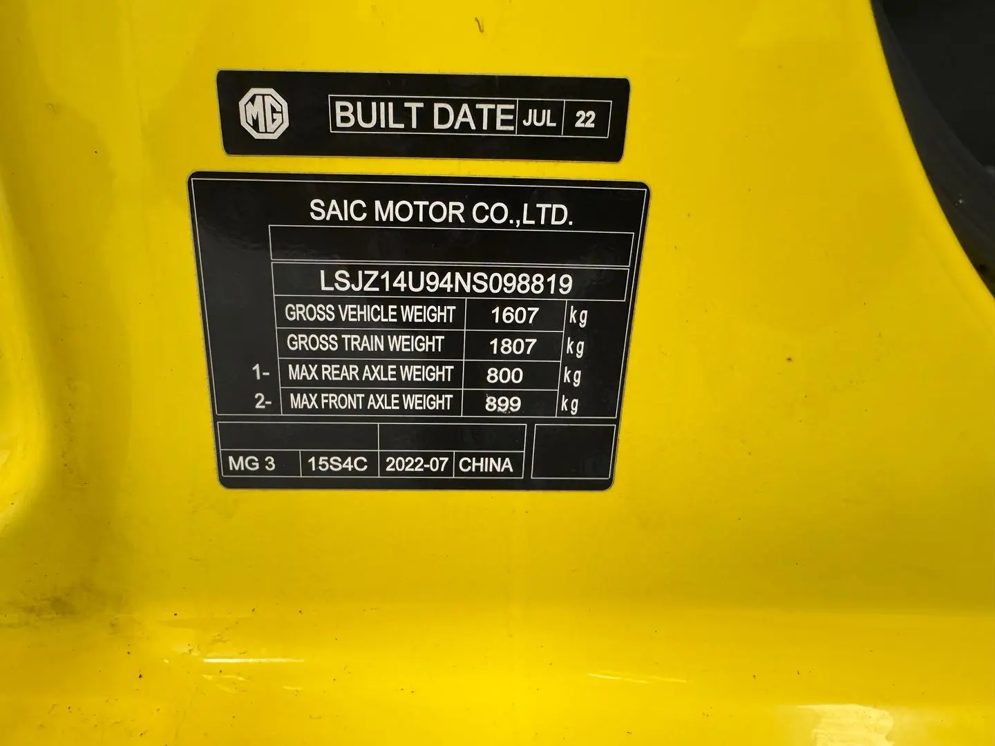 2022 MG MG3 Gallery Image 32
