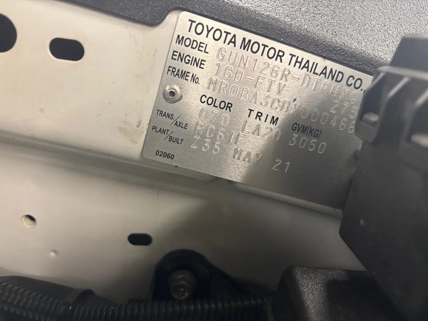 2021 Toyota Hilux Gallery Image 17