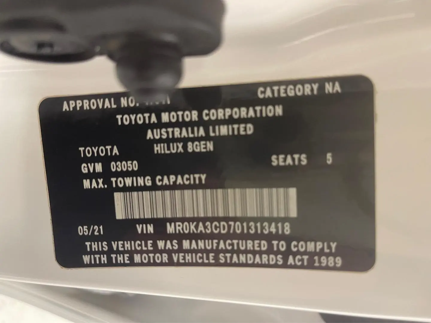 2021 Toyota Hilux Gallery Image 30