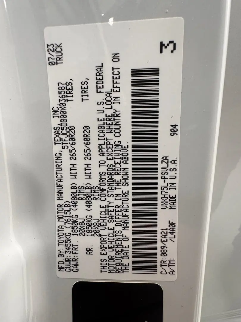 2023 Toyota Tundra Gallery Image 38